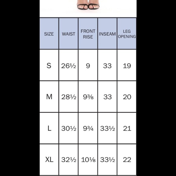 NWT White Flare Leggings - Picture 4 of 4